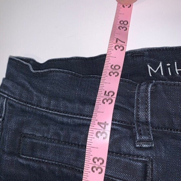 ANTHROPLOGIE Womens Jeans Size 27 Made In Heaven Black Skinny - Picture 5 of 7